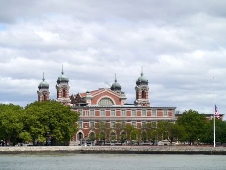 New York, June 2012, Ellis Island immigrant reception museumのeditorial素材
