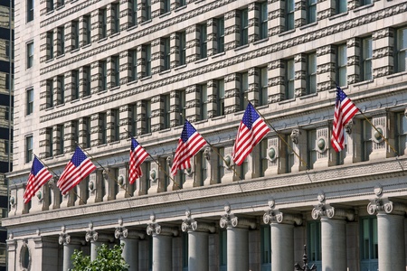 Chicago, USA, July 2008, office building