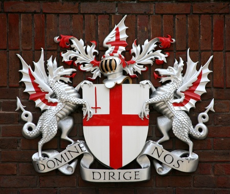 Historic City of London Coat of Arms, England, 2009
