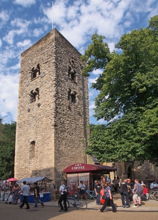 St  Michael Tower, oldest building in Oxford, 2013のeditorial素材