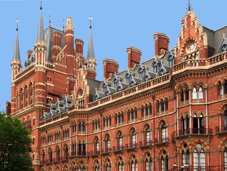 London, St. Pancras Railway station, 2013のeditorial素材