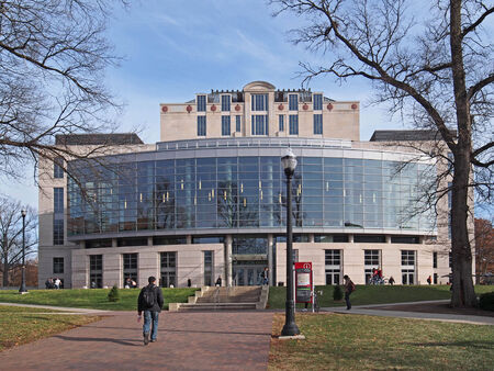 Thompson library of Ohio State University, 2014のeditorial素材