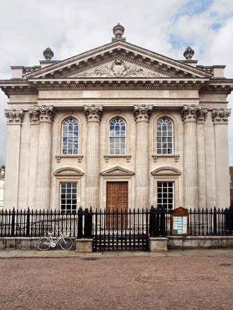 Cambridge University, Classical buildingの写真素材