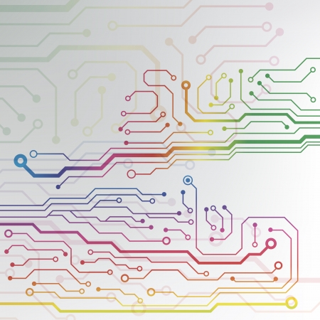 circuit board background  eps10 vector illustrationのイラスト素材