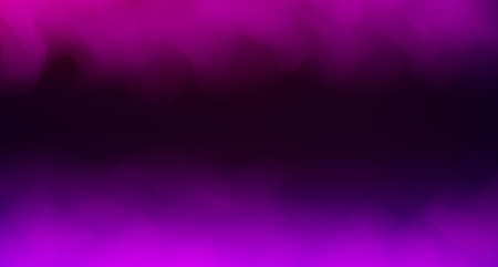 Realistic purple fog. Copy space. Colored fog.Occult smoke. Neon color. Illustration. Purple and...