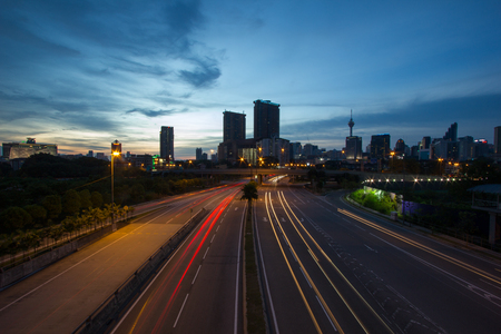 Light Trailsのeditorial素材