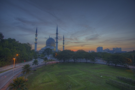 Sultan Salahuddin Abdul Aziz Mosqueのeditorial素材