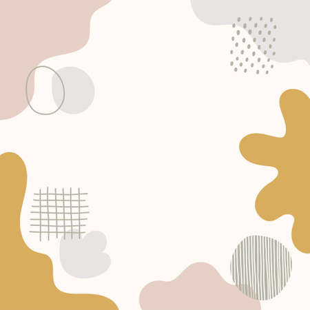 Trendy abstract many color background and vectorのイラスト素材