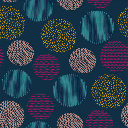 Abstract seamless pattern and art geometric vectorのイラスト素材