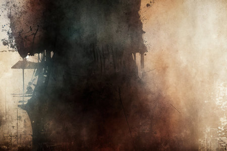 Grunge background with space for text or image. abstract background. ai-generatedの素材
