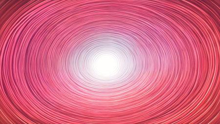 Abstract red background with light rays and copy space. AI-generatedの素材