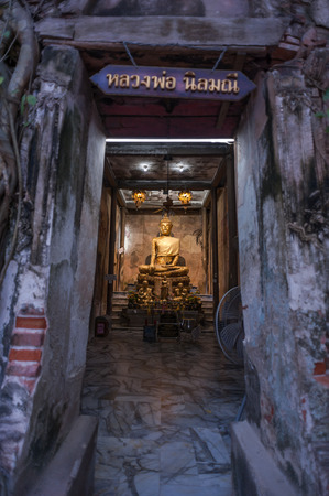 Buddha Image in Wat Bang Kungの写真素材