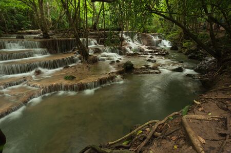 Huaymaekhamin Waterfallの写真素材