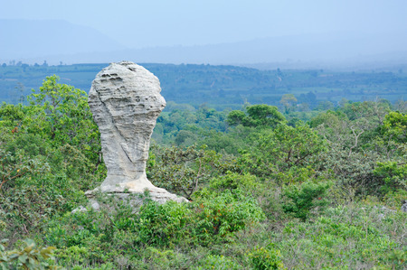 canyon in Thailand, Chaiyaphum provinceの写真素材