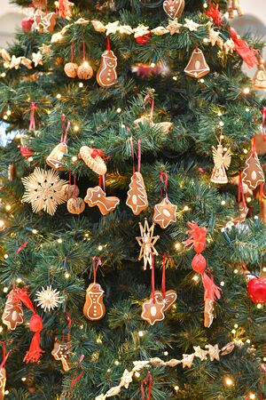 A. decorated Christmas tree in Bad Ischl