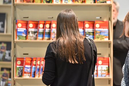 Buchmesse in Wien -  Book Fair in Viennaの写真素材