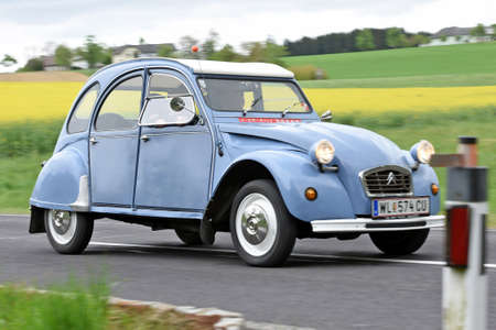 The Citroen 2CV (French deux chevaux