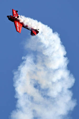 Air-Show with airplanes in Gmunden (Salzkammergut, Upper Austria, Austria) - Air-Show with airplanes...