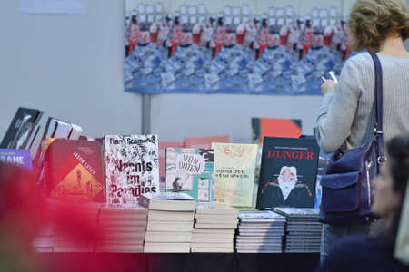 Buchmesse in Wien -  Book Fair in Viennaのeditorial素材
