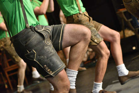 Schuhplatteln und Schuhplattler - Shoe Platesのeditorial素材