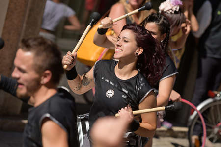 The Linz pavement spectacle is one of the most important and diverse street art festivals in Europe.
