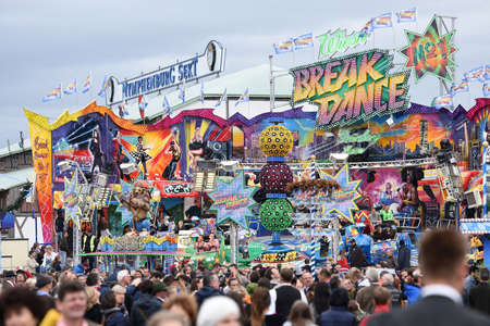 The Octoberfest in Munich