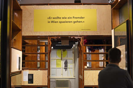 The Literature Museum of the Austrian National Library has been presenting the history of Austrian literature from the 18th century to the present since 2015のeditorial素材