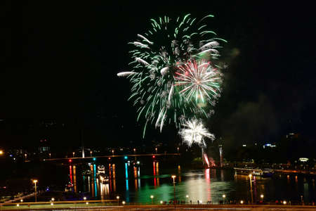 Danube in Flames in Linz