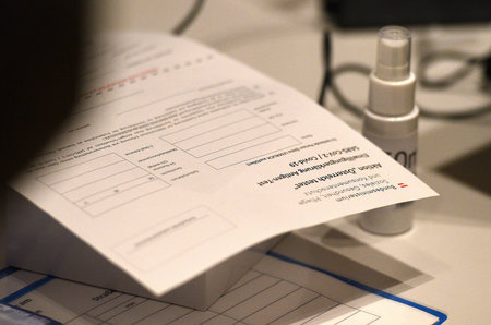 Corona antigen test in Austria (Europe)のeditorial素材