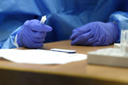 Corona antigen test in Austria (Europe)のeditorial素材