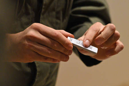 Corona antigen test in Austria (Europe)のeditorial素材