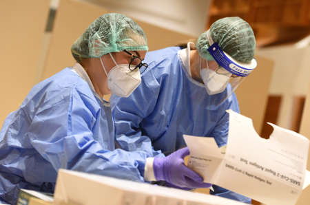Corona antigen test in Austria (Europe)のeditorial素材