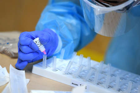 Corona antigen test in Austria (Europe)のeditorial素材