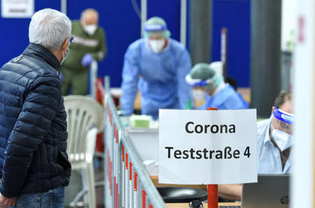 Corona antigen test in Austria (Europe)のeditorial素材