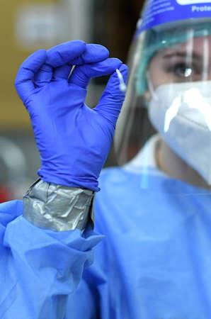 Corona antigen test in Austria (Europe)のeditorial素材