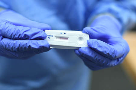 Corona antigen test in Austria (Europe)のeditorial素材