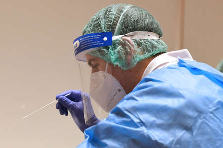 Corona antigen test in Austria (Europe)のeditorial素材
