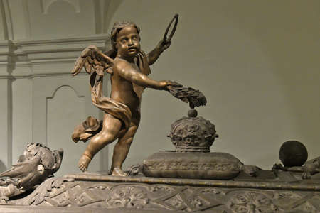 The Capuchins' Crypt in Vienna, Austria, Europeのeditorial素材