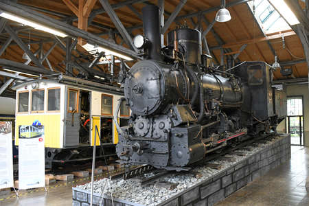 The Lokwelt Railway Museum in Freilassing, Bavaria, Germany, Europe