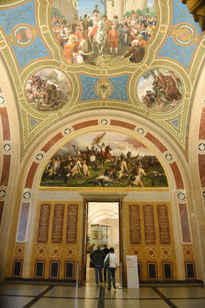 The Army History Museum in Vienna, Austria, Europeのeditorial素材