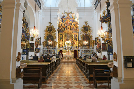 Pilgrimage Church Maria Plain in Salzburg, Austria, Europe
