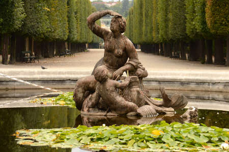 SchÃ¶nbrunn Palace and Palace Park Vienna, Austria, Europeのeditorial素材