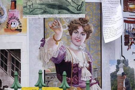 The small amusement park "Bohemian Prater" in Vienna, Austria, Europeのeditorial素材