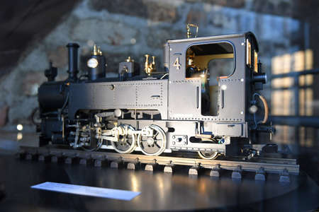 Museum of the legendary Ischler Bahn in Mondsee, Upper Austria, Austria, Europeのeditorial素材