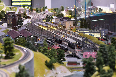 Model railway in the Traumwerk in Anger (Bavaria)