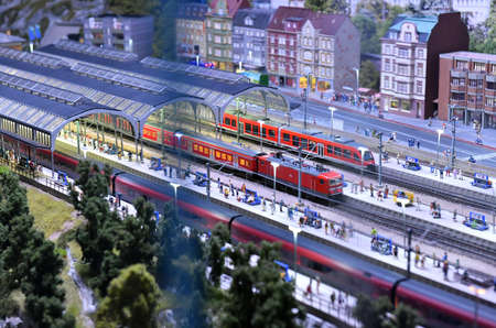 Model railway in the Traumwerk in Anger (Bavaria)