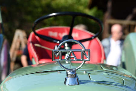 Classic tractor meeting in Neukirchen, VÃ¶cklabruck, Austria, Europe