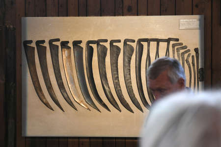 Upper Austrian Provincial Exhibition 2021 in the Innerberger Stadel in Steyr, Austria, Europeのeditorial素材