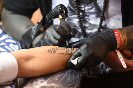 Wildstyle & Tattoo Fair in Linz, Austria, Europe - Wildstyle & Tattoo Fair in Linz, Austria, Europeのeditorial素材