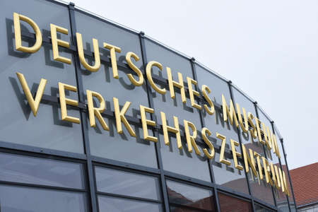 Traffic Center of the Deutsches Museum in Munich, Bavaria, Germanyのeditorial素材